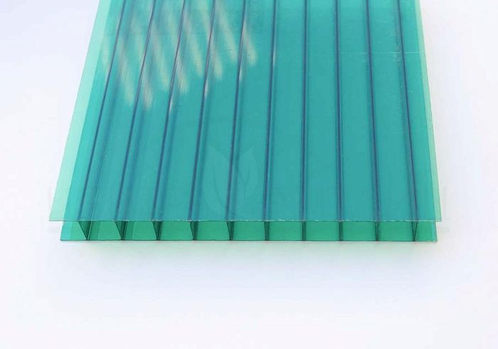 Сотовый поликарбонат Сотовый поликарбонат 4 мм (2,1 х 6м, зеленый)