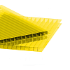 Сотовый поликарбонат Сотовый поликарбонат 4 мм (2,1 х 12м, желтый)