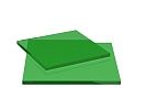 Монолитный поликарбонат Монолитный поликарбонат 3 мм (2,05 х 1,525м, зеленый)