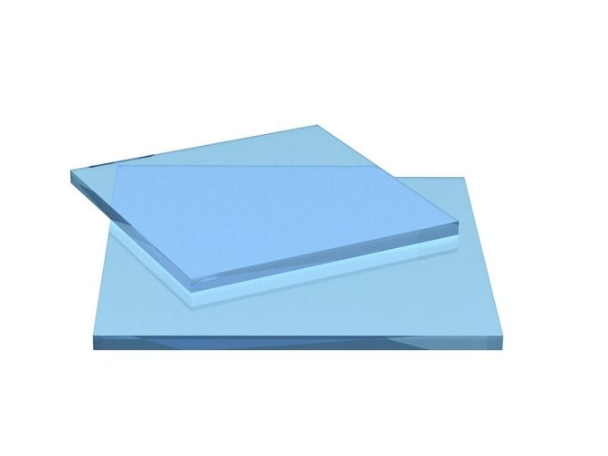 Монолитный поликарбонат Монолитный поликарбонат 4 мм (2,05 х 1,525м, голубой) 